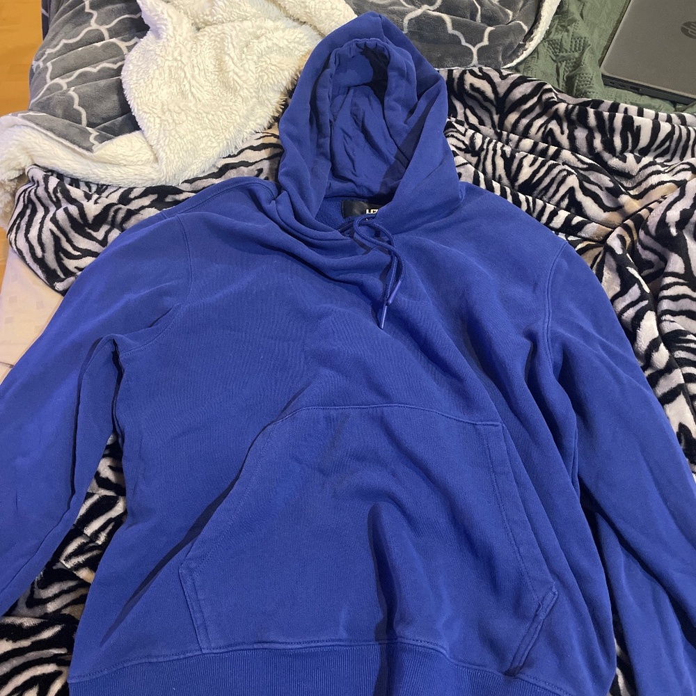 Large Blue hoodie